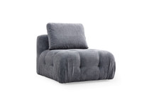Sofa s jednim sjedištem Amaris O1 - Siva