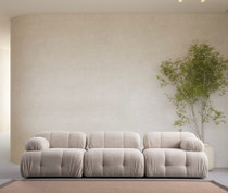 Sofa s 3 sjedala Petite 3 - Kremasta
