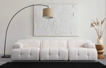 Sofa s 3 sjedala Petite 3 - Bijela Sofa s 3 sjedala Petite 3 - Bijela