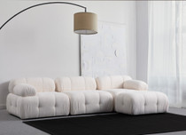 Kutna sofa Petite 3 - Bijela