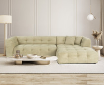 Kutna sofa Cadyjev kut desno - zeleni