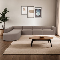 Kutna sofa Mora (X-Oval-L1-O1-O1-R1)