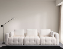 Sofa s 3 sjedala Amaris 3 sjedala - bijela