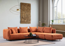 Kutna sofa Floransa - Narančasta Kutna sofa Floransa - Narančasta