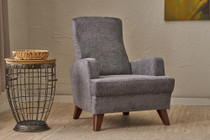 Stolica s krilom Kana - Siva