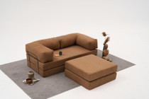 Kutna sofa Comfort Mini - Smeđa