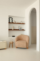 Stolica s krilom Slon - Bež