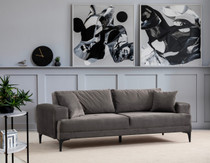 Sofa s 3 sjedala Astana 3 sjedala - antracit a.g Sofa s 3 sjedala Astana 3 sjedala - antracit a.g