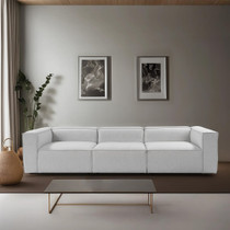 Sofa s 3 sjedala Fora trosjed - svijetlo siva Sofa s 3 sjedala Fora trosjed - svijetlo siva