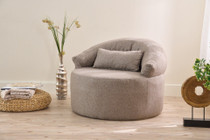 Sofa s jednim sjedalom Pita - smeđa