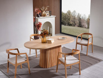 Blagovaonski stol Atlantis - Prirodni