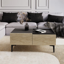 Klub stolić Mia - Travertin, Antracit