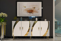 Kuka za konzolu KB150 - bijela, zlatna