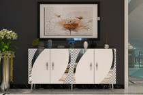 Kuka za konzolu KB150 - bijela, srebrna