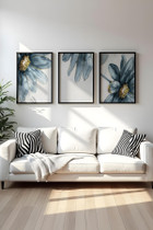 Dekorativna uokvirena MDF slika (3 komada) Huhu473S - 20 x 30