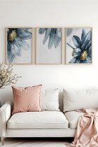 Dekorativna uokvirena MDF slika (3 komada) Huhu473 - 50 x 70