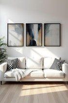 Dekorativna uokvirena MDF slika (3 komada) Huhu484S - 50 x 70