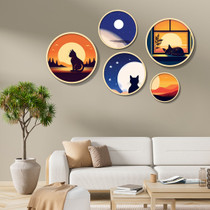 Dekorativna uokvirena MDF slika (5 komada) Yats-32