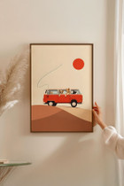 Dekorativna slika u okviru Lmnmdlkahve43