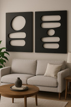 Dekorativna MDF slika (2 komada) Hhloyma00002 - 50 x 70