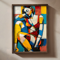 Dekorativna uokvirena MDF slika TUN013-L