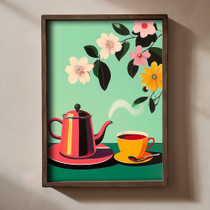 Dekorativna uokvirena MDF slika TUN024-XL