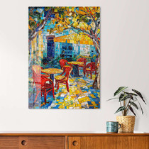 Dekorativno slikanje kaljenog stakla Hhlzvh005 - 60 x 90