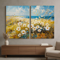 Dekorativna slika na platnu (2 komada) DEV2