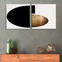 Dekorativna slika na platnu (2 komada) ASR_CNV2-10 50x50