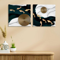 Dekorativna slika na platnu (2 komada) ASR_CNV2-20 50x50