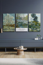 Dekorativna slika na platnu (3 komada) Ersycnvs14 - 40 x 60