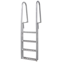 Ljestve za Bazen s 4 Stepenice Aluminijske 170 cm