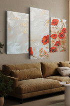 Dekorativna slika na platnu (3 komada) Ersycnvs3Asm6