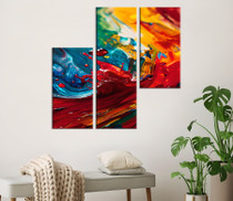 Dekorativna slika na platnu (3 komada) MXA08