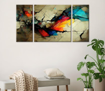 Dekorativna slika na platnu (3 komada) MXC01