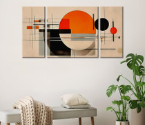 Dekorativna slika na platnu (3 komada) MXC03