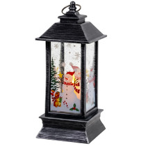 Srebrni LED božićni lampion Ruhhy 26755