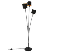 TOMMY/3 PODNA LAMPA BLACK GOLD
