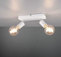 VANNES SPOT LAMPA,2XE27 BIJELO