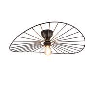 CHAPEAU PLAFONJERA CRNO MAT,1XE27