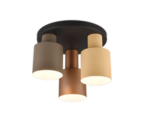 AGUDO-3 STROPNA LAMPA MULTIKOLOR 3XE27