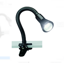 FLEXO STEZNA LAMPA CRNO 1XE14