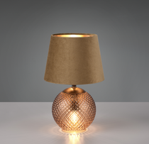 JONNA STOLNA LAMPA BROWN