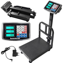 Elektronička vaga 200 kg, skladišna, trgovinska, platformska, teretna, industrijska, LCD