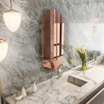 Ogledalo Riors - bronca, zlato