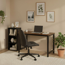 Računalni stol, školski stol 120x60 cm, tamni orah, ModernHome