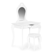 Veliki dječji toaletni stolić sa ogledalom za djevojčice, ECOTOYS