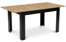 Pravokutni proširivi stol 120–160 × 80 cm za kuhinju i trpezariju, za 4–6 osoba, artisan hrast