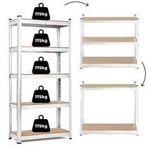 Polica za skladištenje 180x90x40 cm Pocinčani čelik 5 police 875 kg ModernHome