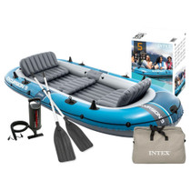 Nafuivni čamac Excursion 5, za 5 osoba, sa pumpom, 2 vesla i torba, INTEX 66325